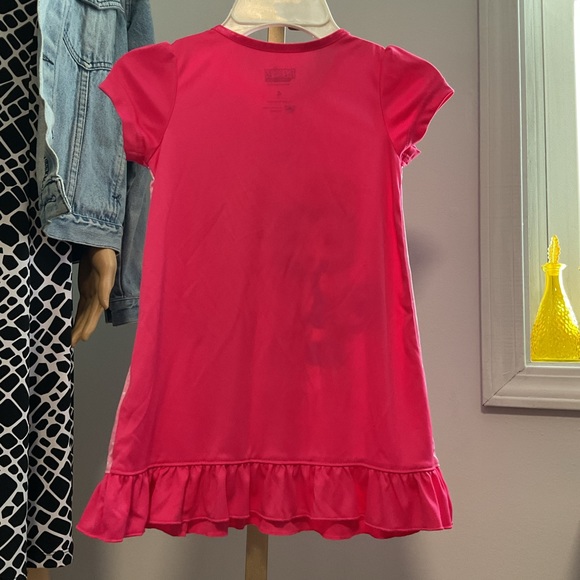 Girl’s Short-Sleeve Nightgown. Size 4T - Picture 2 of 4